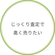 じっくり査定で高く売りたい